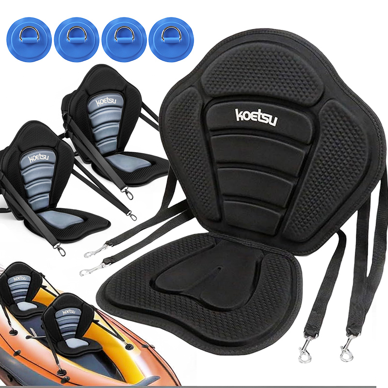 Kayak Seat Adjustable EVA Back - огляд і ціна Fishing Kayak Crate