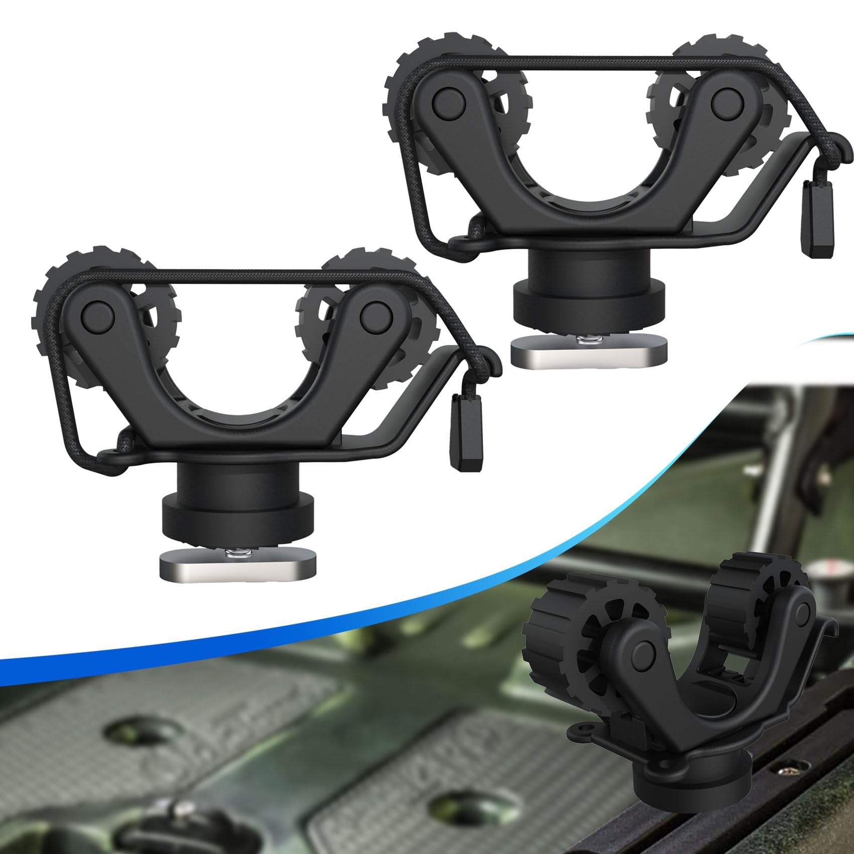 Kayak Rail Paddle Holder Kayak - огляд і ціна Fishing Kayak Anchor